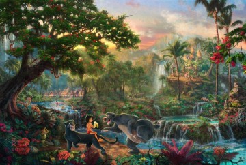 The Jungle Book TK Disney Peinture à l'huile